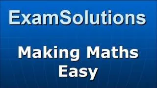 Trigonometry : Proof of A cos x - B sin x = R cos (x + a) : ExamSolutions