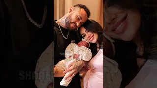 Neymar Jr. and Bruna Biancardi announce birth of baby girl Mavie 😱 ll #neymar #ronaldo #shorts