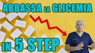 Glicemia alta: 5 semplici regole per abbassarla