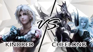 Dissidia 012 [duodecim] - Online Battle - Kindred (Tidus) vs. Cheelong (Kain / Cloud of Darkness)