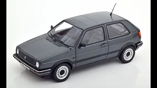 Modelissimo: Norev VW Golf 2 CL 1988 greymetallic 1/18