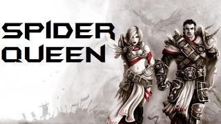 Divinity Original Sin - BOSS FIGHT : Spider Queen / Hard / Level 14