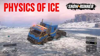 SnowRunner - Gameplay - Physics of Ice