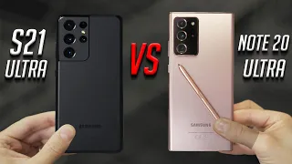 SAMSUNG GALAXY S21 ULTRA VS NOTE 20 ULTRA EXPLAINED