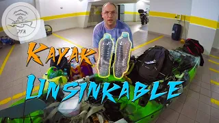 DIY - HOW TO make your Kayak UNSINKABLE