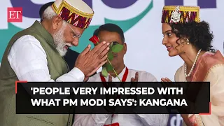 PM Modi has attained godly status, huge crowd gathered to see and hear him, says Kangana Ranaut