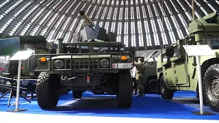 Partner 2023 Day 4 Defense Exhibition Belgrade Serbia New combat vehicles of Serbian army