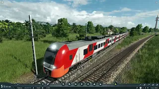 Обзор русской карты для Transport Fever 2