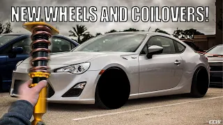 FRS GETS NEW WHEELS AND COILOVER! | Drift Prep for the FRS