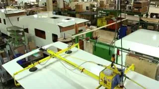 Caravanes Sterckeman : visite de l'usine