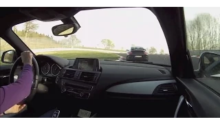 BMW M235i vs Porsche GT2 Nurburgring Nordschleife TF