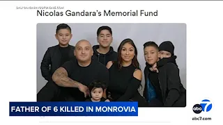 Monrovia father of 6 kids killed in tragic shooting outside his home