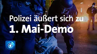 Ausschreitungen bei 1. Mai-Demo in Berlin - Reaktionen der Polizei