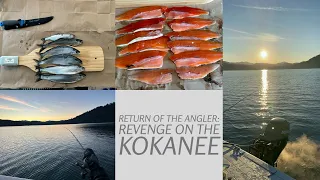 Trolling for Kokanee: Return to Lake Merwin  for revenge on the elusive silver bullets. #pnw