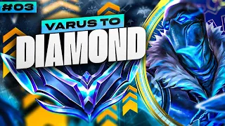 Varus Unranked to Diamond #3 - Varus ADC Gameplay Guide | Season 13 Varus Gameplay