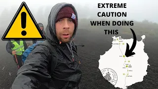 Caught in BRUTAL VOLCANIC STORM: CANARY ISLANDS 🌋🇮🇨🇨🇺🇪🇸