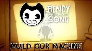 BENDY AND THE INK MACHINE SONG (Build Our Machine) LYRIC VIDEO - DAGames(RUSsubs)