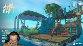 Insym Plays Raft with CJ and Psycho - Livestream from 4/5/2023