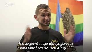 Ukrainian Art Exhibit Pays Tribute To LGBT Soldiers