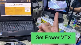 Cara Setting Power VTX Drone FPV