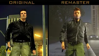 GTA Trilogy Definitive Edition Vs Original - Early Graphics Comparison (GTA Remasters)