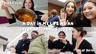 a day in my life as an INTERNATIONAL STUDENT! | uni of bath 🇬🇧 | Leona’s Vlog