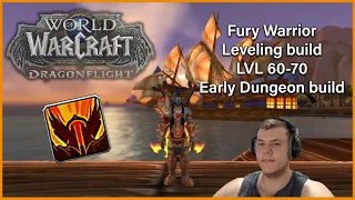 Dragonflight Fury Warrior Leveling Tree Guide + Extra Tips