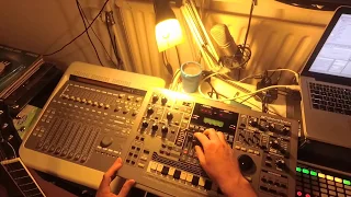 Roland MC-505 & Ableton - jamming a dub/reggae pattern