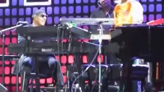 Pharrell Williams/Stevie Wonder complete HAPPY reprise finale to close Global Citizen Festival 2017