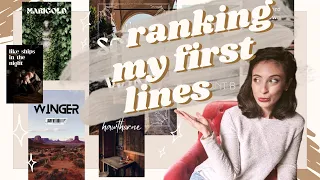 Tier Ranking First Lines I've Written [and spilling all the ☕️  on my past projects]