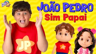 Jonhny Jonhny Yes Papa | Bonecos Maria Clara e JP 🍭 THE BEST Song for Children