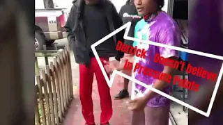 Bruce Iron Lion knocks out kid in the hood with pressure points