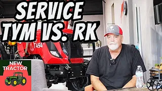 Rural King service vs. TYM dealer. Consider this.