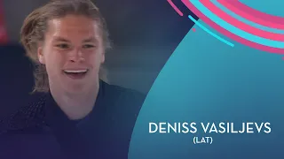 Deniss Vasiljevs (LAT) | Men SP | Internationaux de France 2021  | #GPFigure