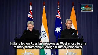 India relied on Russian weapons as West chose to arm military dictatorship: EAM Jaishankar