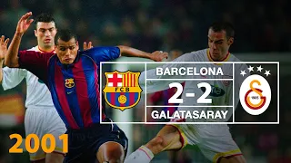 Nostalji Maçlar | Barcelona 2 - 2 Galatasaray ( 05.12.2001 )