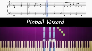 How to play piano part of Pinball Wizard by Elton John