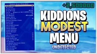 KIDDIONS MOD MENU СКАЧАТЬ БЕСПЛАТНО | СКАЧАТЬ ЧИТ ДЛЯ ГТА НА НАКРУТКУ ДЕНЕГ БЕСПЛАТНО