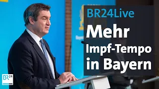 BR24live 11.50 Uhr: Wie ist mehr Impf-Tempo in Bayern möglich? | BR24