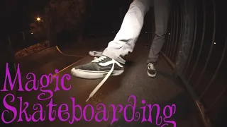 Self Tying Shoe Laces Tutorial! Magic Skateboarding