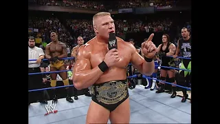 Brock Lesnar, Paul Heyman & SmackDown! Roster Segment | SmackDown! Nov 27, 2003