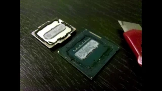 СКАЛЬПИРОВАНИЕ ПРОЦЕССОРА i7 3770k