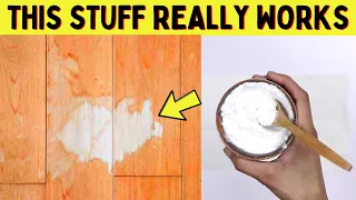 How To Remove Dirty Yellow Bleach Stains From Laminate Flooring And Countertops