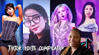 BlackPink 2023 Tiktok Compilation Pt. 2 Reaction (first time watching!)