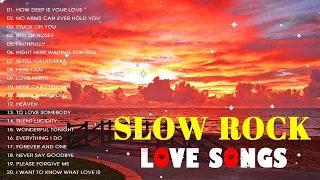 Nonstop Slow Rock Love Songs Medley 80's 90's - Scorpions, Bon Jovi, Aerosmith, Ledzeppelin, GNR