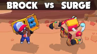 BROCK 1vs1 SURGE | Brawl Stars