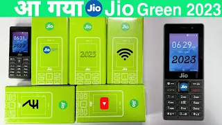 Jio Green 2023 4G Phone ⚡️ Unboxing ⚡️ Review ⚡️ Price ⚡️ One Year Unlimited Calling Phone ⚡️ F220B