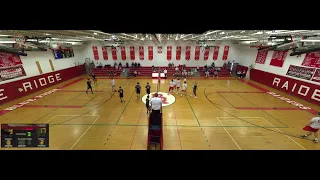 Blue Ridge High vs Western Wayne High School Boys' Varsity Volleyball