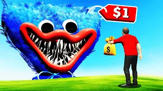 Buying EVERY HUGGY WUGGY For 1$ (GTA 5)