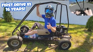 The FREE Go Kart DRIVES For the First Time in 16 YEARS!